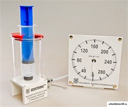 Прибор для изучения газовых законов (с манометром) 5886