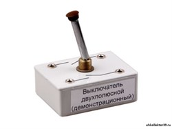 Выключатель двухполюсный (демонстрационный) 8074