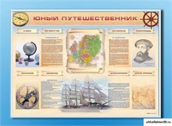 Стенд-уголок "Юный путешественник" СШ1007