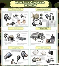 Стенд Новейшие средства защиты ШК-1627