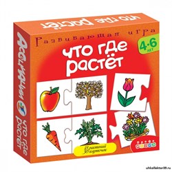 Игра Что где растет (серия Ассоциации) 2929