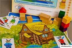 Игровой набор Фребеля "Теремок" (серия "Сказочный мир". Выпуск 1) 11566