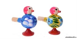 Свистулька "Птичка" крашенная 000135У, 3371641