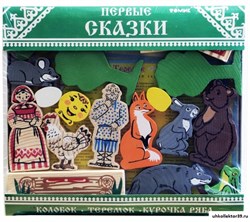 Конструктор  "Первые сказки: Колобок, Курочка ряба, Теремок" 893152