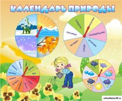 Стенд Календарь природы ДС-0466