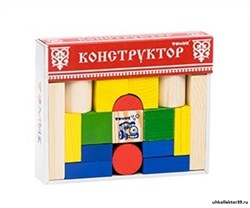 Конструктор "Цветной" 26 элементов 789446, 55615299