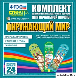 Окружающий мир (шнуровка). Животные, природа и человек, растения и грибы. НО-4366-10