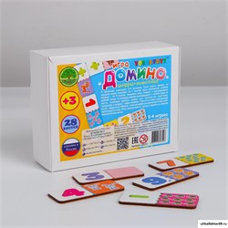 Домино «Цифры+ животные» 6826847