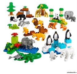 Набор «ДИКИЕ ЖИВОТНЫЕ» Duplo 45012