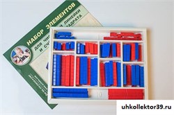 Набор элементов для числовой линейки и счетного квадрата 10082