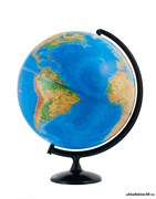 Физический глобус диаметром 400 мм 2245379