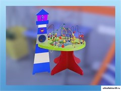 Детский игровой сенсомоторный комплекс "Бусинка 1.02" ДС0228