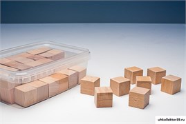 Игровой набор Фребеля "Кубики" (48 шт., бук, серия "Красота вокруг нас") 13295