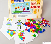 Игровой набор Фребеля "Конструктор плоскостной-4" (Серия "Эксперимент") 12795