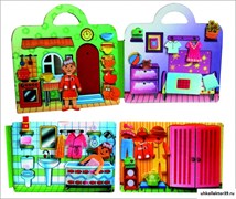 Сумка-игралка Кукольный домик Ф259