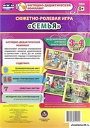 Сюжетно-ролевая игра "Семья". Моделирование игрового опыта детей 3-4 лет. ФГОС 55615793