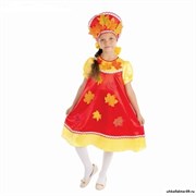 костюм "Осенняя краса", 2 предмета: платье с кокеткой, кокошник 1553644, 1553645