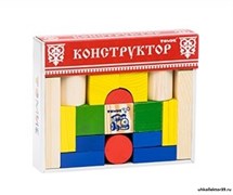 Конструктор "Цветной" 26 элементов 789446, 55615299