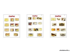 Плакаты ПРОФТЕХ "Сыры" 11088