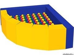Сухой бассейн с шариками «Фасолька» ДМФ-МК-094800