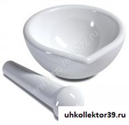 Ступка фарфоровая с пестиком ОПХ35