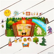 Бизиборд «Козлята и волк» 4674378