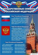 Стенд "Государственные символы РФ" 23008