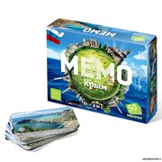 Настольная игра «Мемо. Крым», 50 карточек + познавательная брошюра 1448122