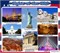 Стенд Достопримечательности США ШК-0517
