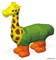 Магнитный конструктор ЖИВОТНЫЕ «Смешай и собери». Серия ЖИВОТНЫЕ ДЖУНГЛИ. Комплект на группу 62000-K-10