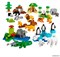 Набор «ДИКИЕ ЖИВОТНЫЕ» Duplo 45012